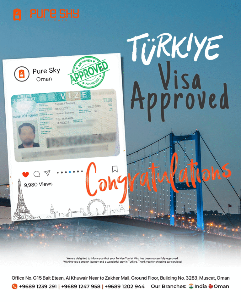 Turkiye Visa Success Puresky,
